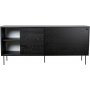 Volume sideboard 178 cm - Svartbetsad ek