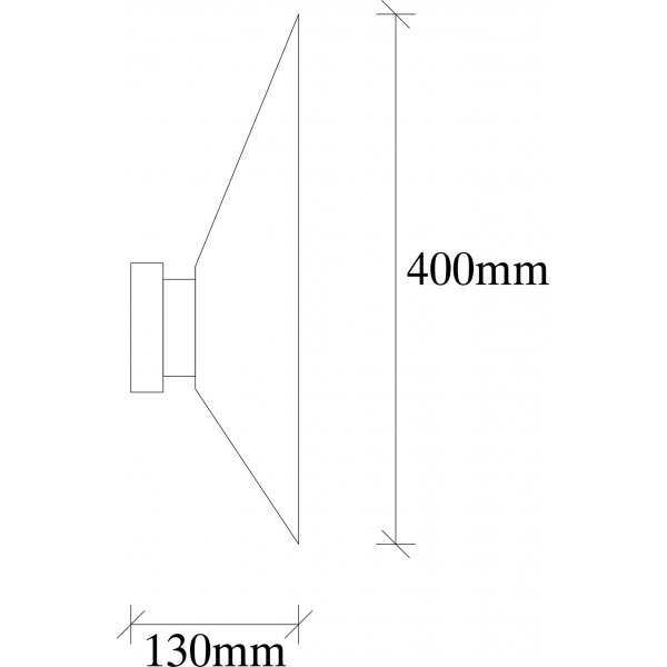 Alkar wandlamp 3141 - Goud