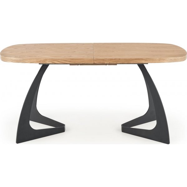 Table à manger Blackhaven 90x160-200 cm - Chêne/noir Table à manger Blackhaven 90x160-200 cm - Chêne/noir