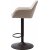 Tabouret de bar Casco - Motif ray sable