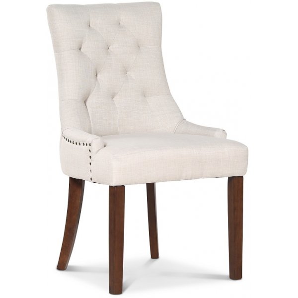 Lamier matgrupp Bord med 4 st Tuva stolar i Beige tyg med rygghandtag + 3.00 x Mbeltassar