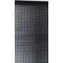 Revel vitrinskp 40x200 cm - Svart / Kristallglas