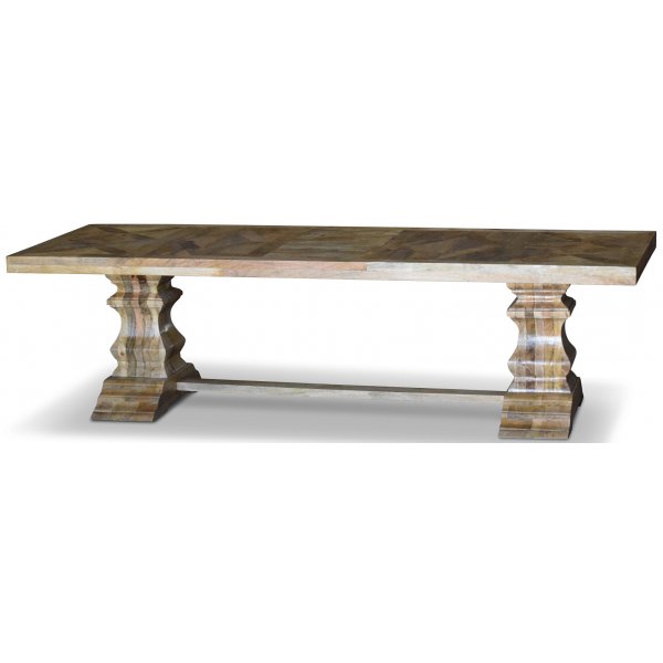 Palma bord 280x100 cm rustikt tr�