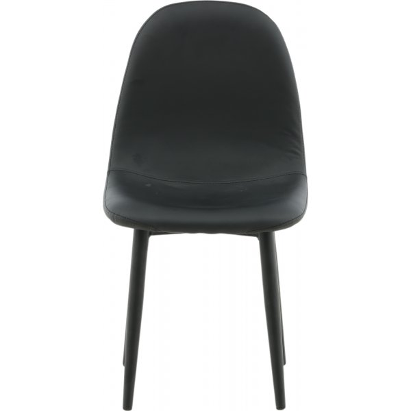 Chaise de salle à manger Bridge XXS - PU noir Chaise de salle à manger Bridge XXS - PU noir