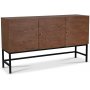 Carl sideboard i brunbetsad ek med 3 drrar