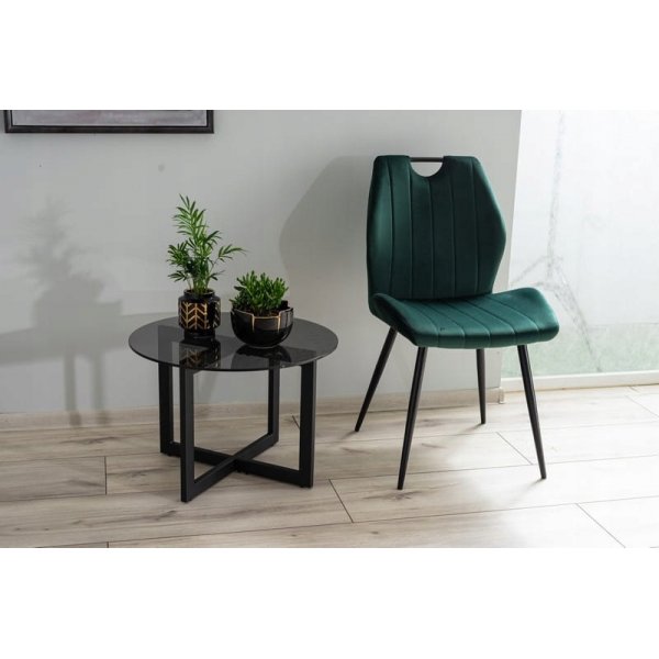 Table basse Almeria Ø60 cm - Noir Table basse Almeria Ø60 cm - Noir