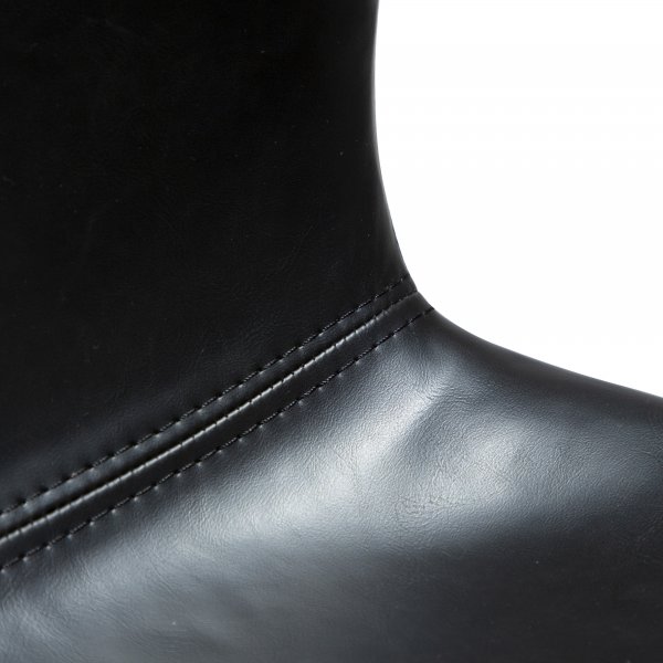 Chaise pivotante Carry - PU noir Chaise pivotante Carry - PU noir