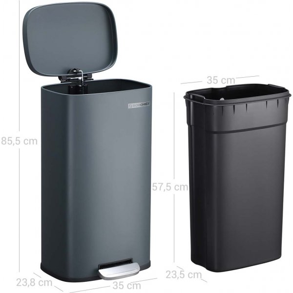 Totte soptunna 30 l - Grå Totte soptunna 30 l - Grå