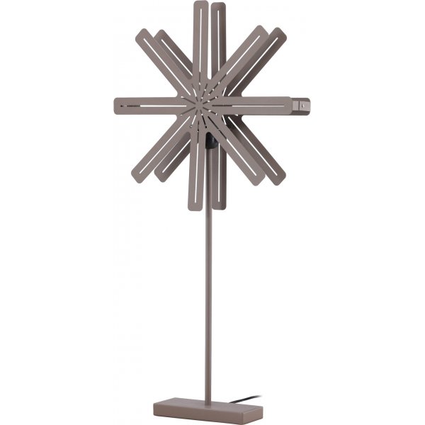 Sfsen adventsstjrna golvlampa - Svart/Mocca