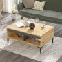 Aristo soffbord 90 x 60 cm - Felt/antracit