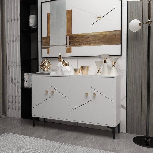 Buffet Vicuna - Blanc Buffet Vicuna - Blanc