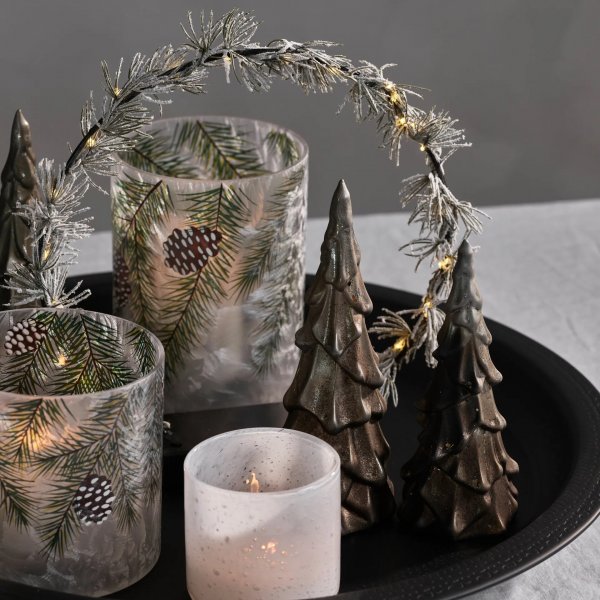 Couronne Starlight sur pied avec lumière LED Couronne Starlight sur pied avec lumière LED