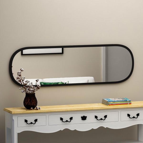 Miroir mural Magnum - Noir