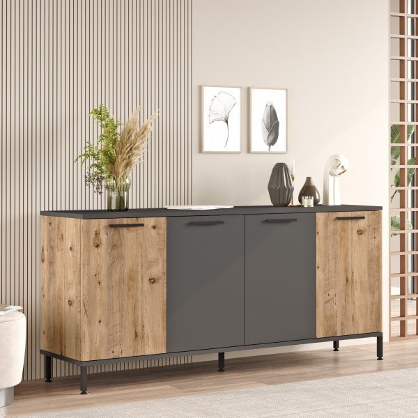 Buffet Rialto - Pin/anthracite Buffet Rialto - Pin/anthracite