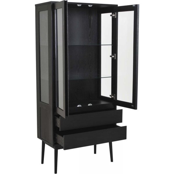 Ekeberg vitrinsk�p - Svart