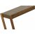 Table console Circus - Chne laqu marron