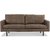 Chicago 3-sits soffa 210 cm - Brun vintage (PU)