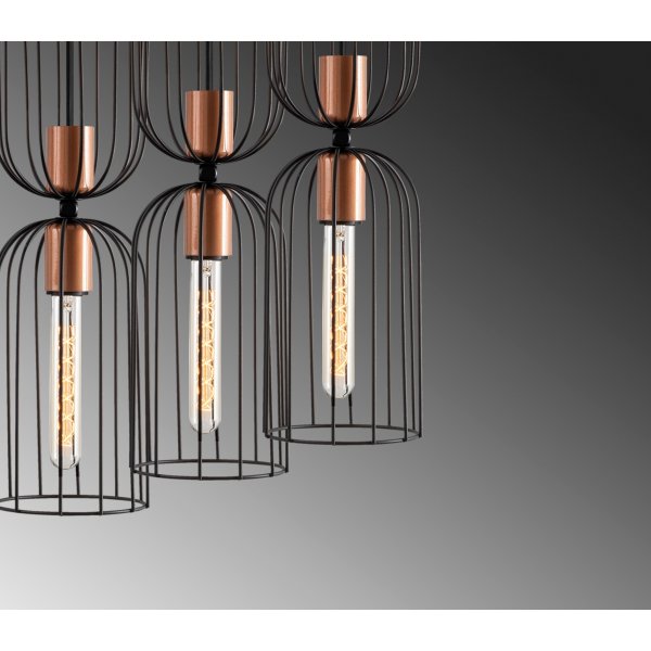 Plafonnier Nisse 6006 - Noir