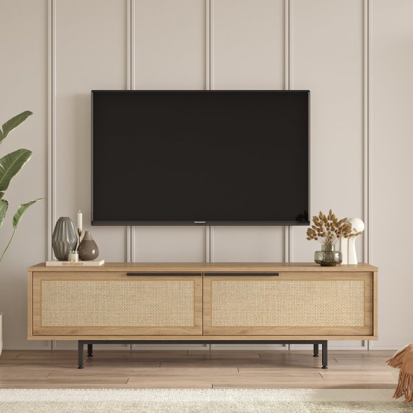 Ocean TV-bänk - Valnöt/ek Ocean TV-bänk - Valnöt/ek