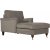 Howard Watford Deluxe divanfauteuil - Lichtbruin ribfluweel