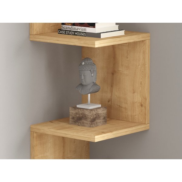 Zikzak vägghylla - Safir ek Zikzak vägghylla - Safir ek