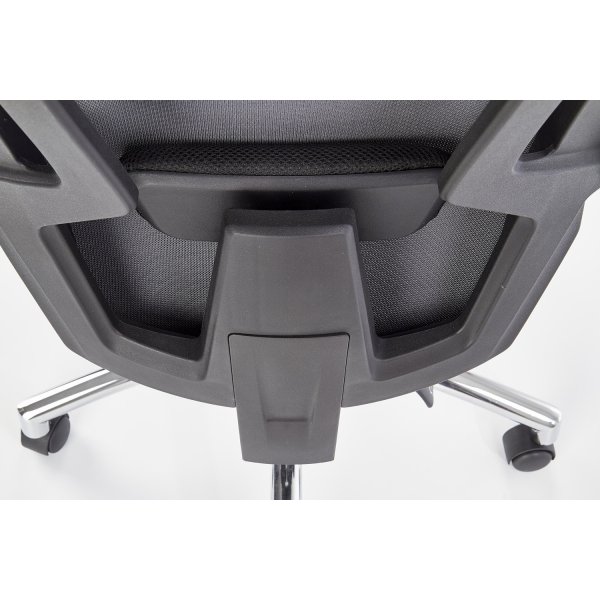 Chaise de bureau Roy - Noir/gris