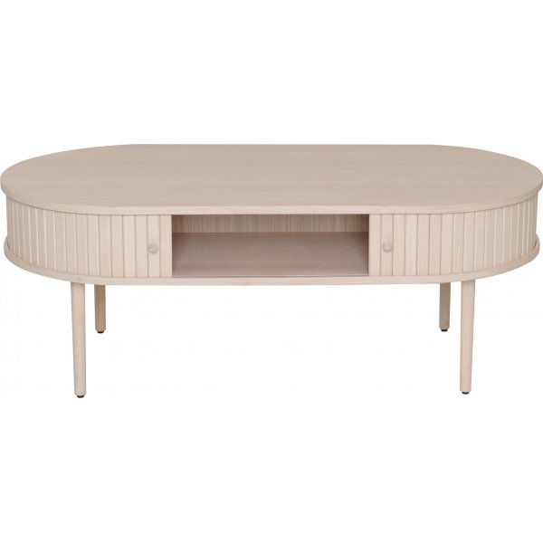 Slide soffbord 120 x 60 cm - Vitpigmenterad ek Slide soffbord 120 x 60 cm - Vitpigmenterad ek