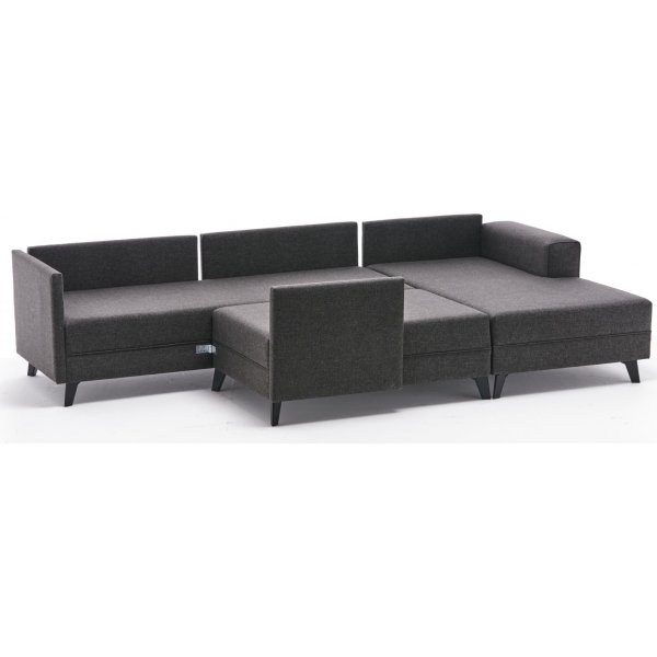 Canapé-lit Efsun - Anthracite Canapé-lit Efsun - Anthracite