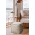 Pouf en alun - Beige