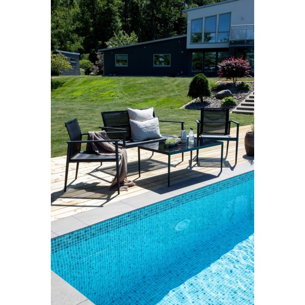 Groupe de canapés Break - Noir Groupe de canapés Break - Noir