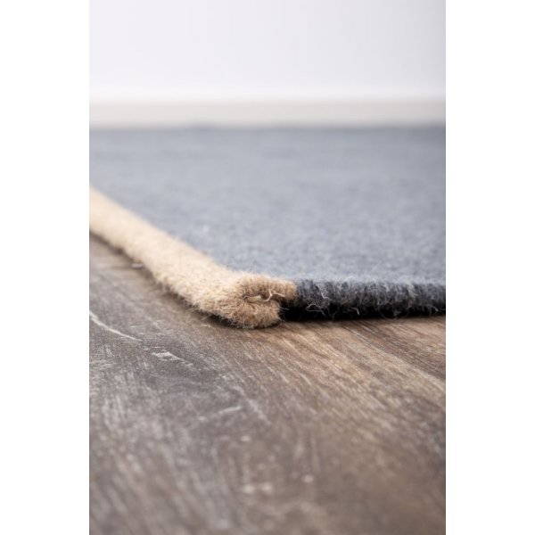 Ryder wollen vloerkleed - Blauwe wol Ryder wollen vloerkleed - Blauwe wol