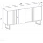 Deco sknk - Valnt/antracit