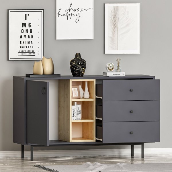 Buffet Naturel - Anthracite Buffet Naturel - Anthracite