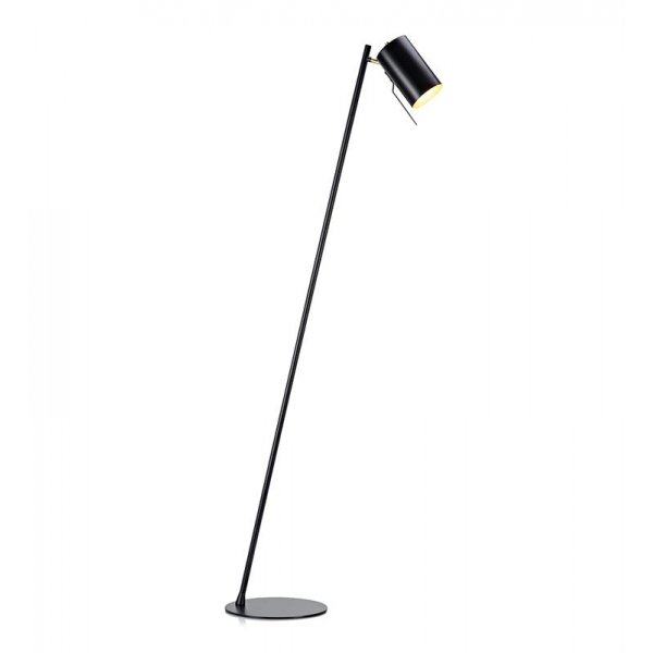 Carrie Golvlampa - Svart/Mssing