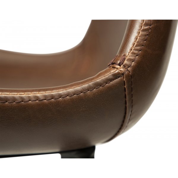 Tabouret de bar Hype - PU marron Tabouret de bar Hype - PU marron