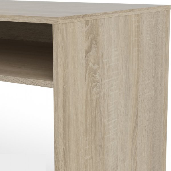 Function Plus skrivbord 162,8 x 60,4 x 155,4 cm - Ek/vit Function Plus skrivbord 162,8 x 60,4 x 155,4 cm - Ek/vit