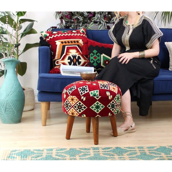 Melik sittpuff 2 - Flerfärgad Melik sittpuff 2 - Flerfärgad