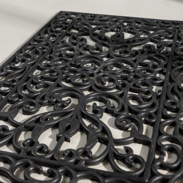 Paillasson Mats 45 x 75 cm - Noir