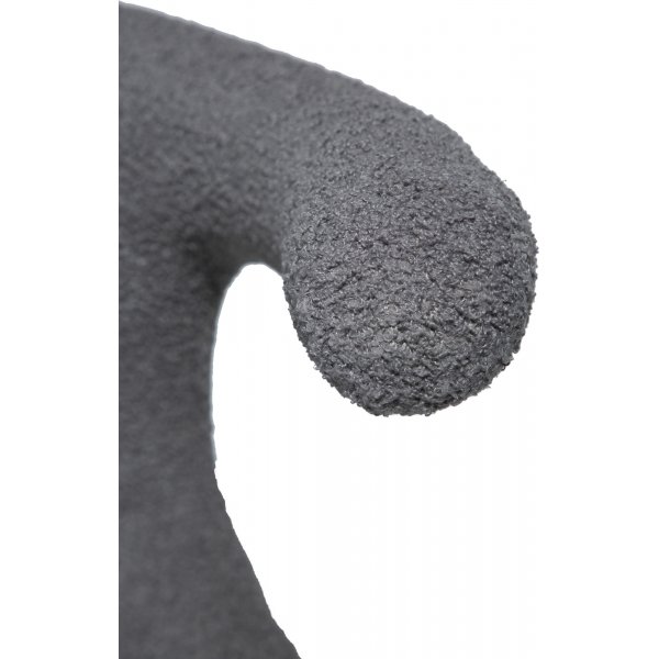 Chaise de salle à manger Bull - Pierre bouclée/noir Chaise de salle à manger Bull - Pierre bouclée/noir