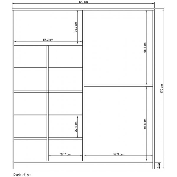 Armoire royale - Anthracite Armoire royale - Anthracite
