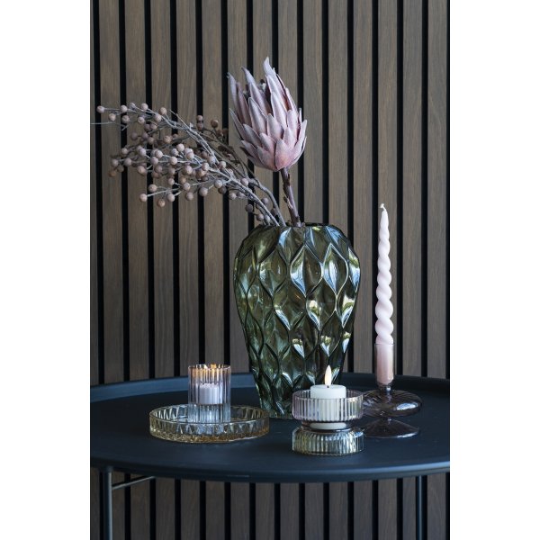 Bougeoir House Nordic 4 - Rose/ambre Bougeoir House Nordic 4 - Rose/ambre