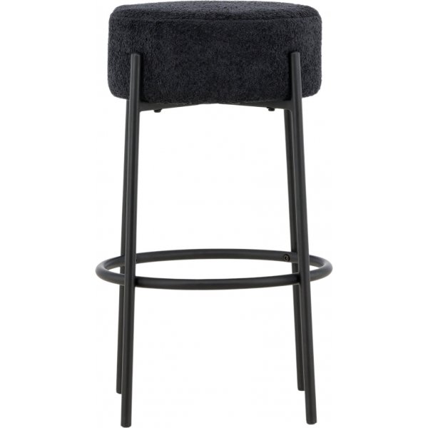 Tabouret de bar Tucson - Boucle noire Tabouret de bar Tucson - Boucle noire