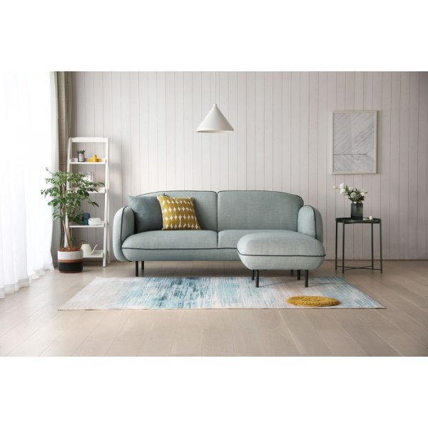 Soffa Catta med fotpall - 200 cm Soffa Catta med fotpall - 200 cm