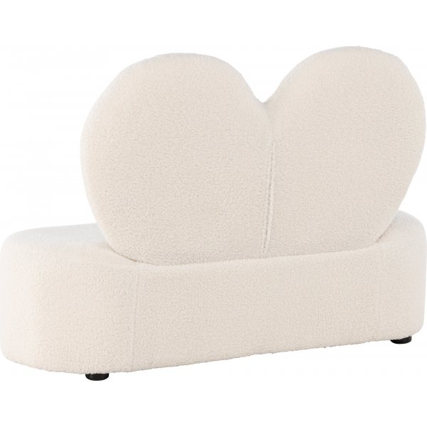 Kids soffa - Vit teddy Kids soffa - Vit teddy