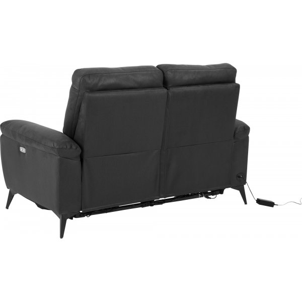 Canapé inclinable 2 places Rana - Gris Canapé inclinable 2 places Rana - Gris