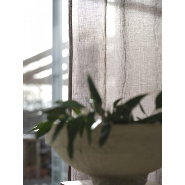 Rideau Sandy Lot de 2 2 x 135 x 280 cm - Nougat Rideau Sandy Lot de 2 2 x 135 x 280 cm - Nougat