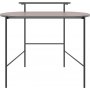 Lob skrivbord 100x72 cm - Ljus mocka