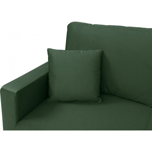 Canapé Rimi 2 places avec rangement - Vert Canapé Rimi 2 places avec rangement - Vert