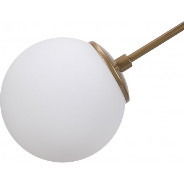 Damar taklampa 6332 - Guld/vit