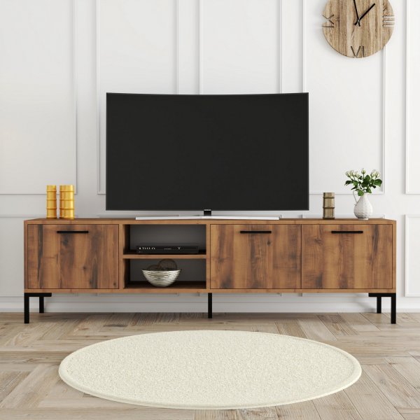 Aurora TV-bänk - Valnöt Aurora TV-bänk - Valnöt